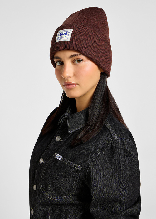 Czapka Zimowa Lee Workwear Beanie Velvet Beet - 112358298