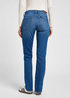 Damskie Spodnie Dzinsowe Lee Marion Straight Mid Switch - 112355417