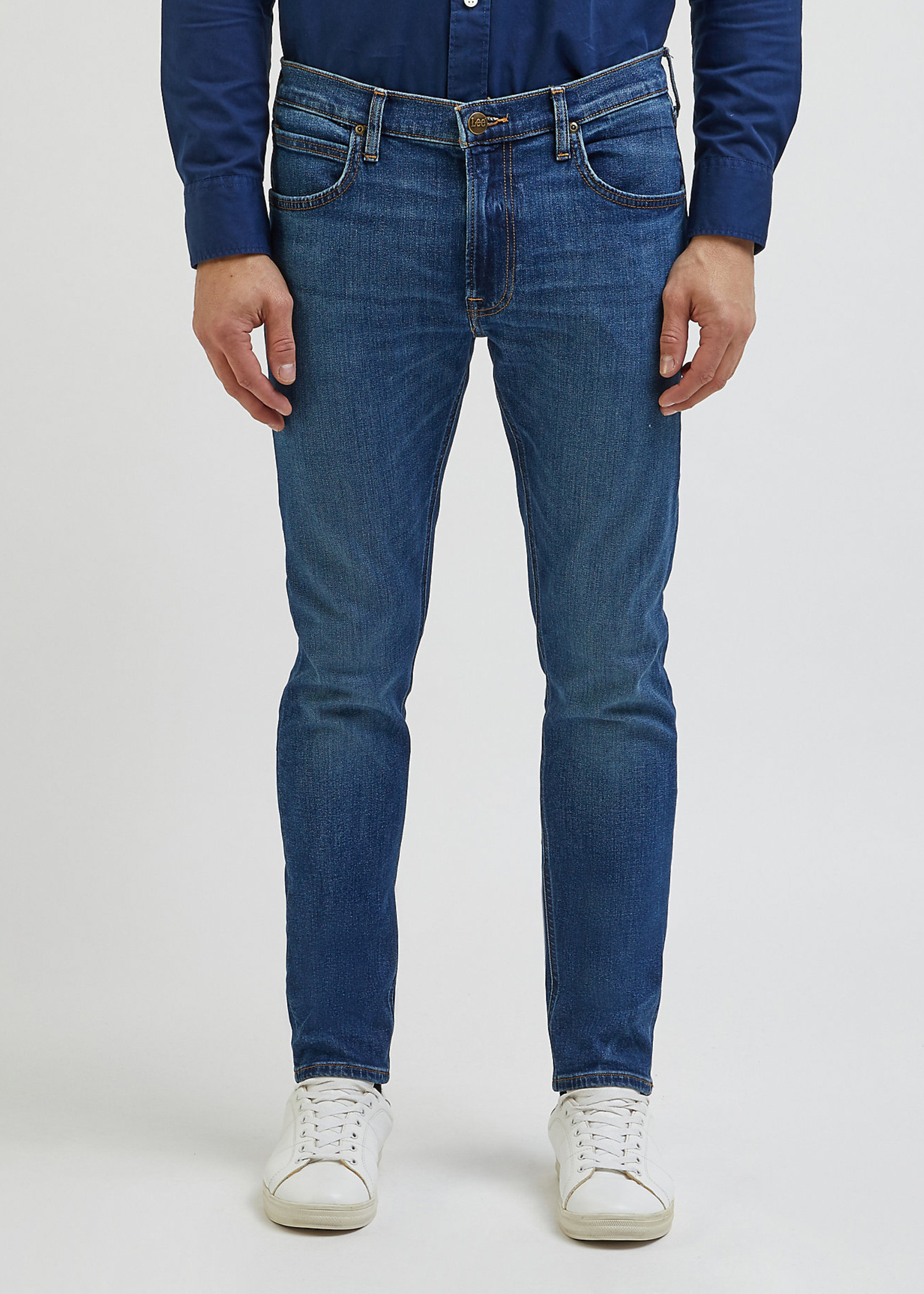 Meskie Spodnie Dzinsowe Lee Luke Peace Train - L719AKA39