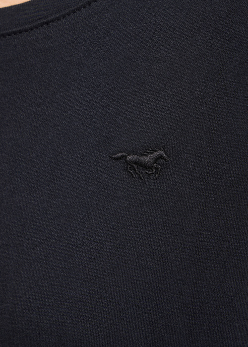 Koszulka Z Dlugim Rekawem Mustang Jeans Elly Black - 1013931-4142