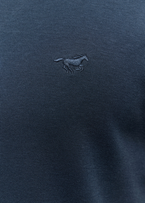 Meska Koszulka Z Dlugim Rekawem Mustang Jeans Arminto Carbon - 1014698-4135