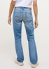Damskie Spodnie Dzinsowe Mustang Jeans Crosby Relaxed Straight Denim Blue - 1013595-5000-402