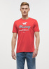 Mustang Alex C Print Aurora Red - 1012506-7121 Mustang Alex C Print Aurora Red - 1012506-7121