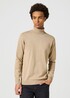 Meski Sweter Wrangler Turtleneck Chinchilla - 112356773
