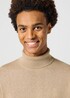Meski Sweter Wrangler Turtleneck Chinchilla - 112356773