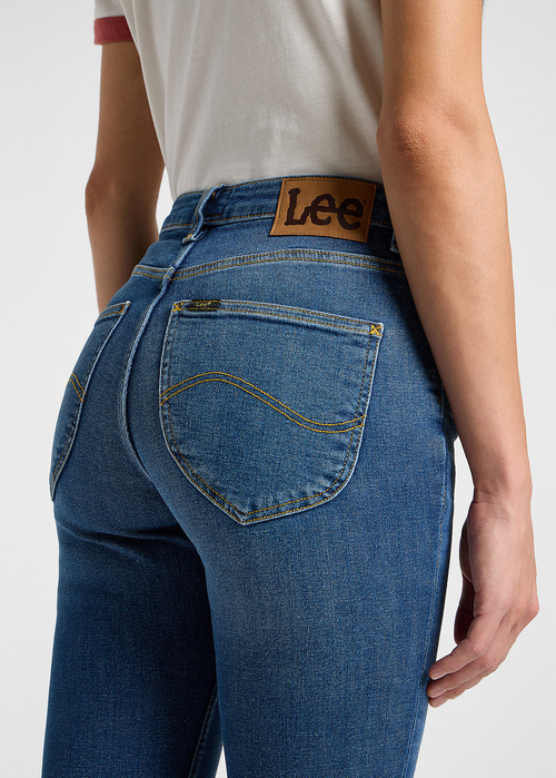 Damskie Spodnie Dzinsowe Lee Scarlett High Mid Martha - 112360026