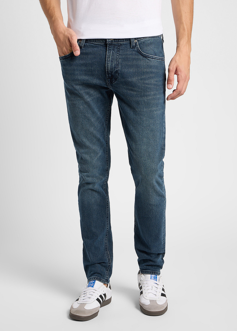 Meskie Spodnie Dzinsowe Lee Luke Holland Blue - 112360226