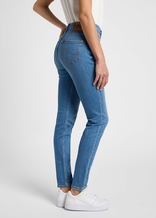 Damskie Spodnie Dinsowe Lee Scarlett High Outer Limit - 112359639