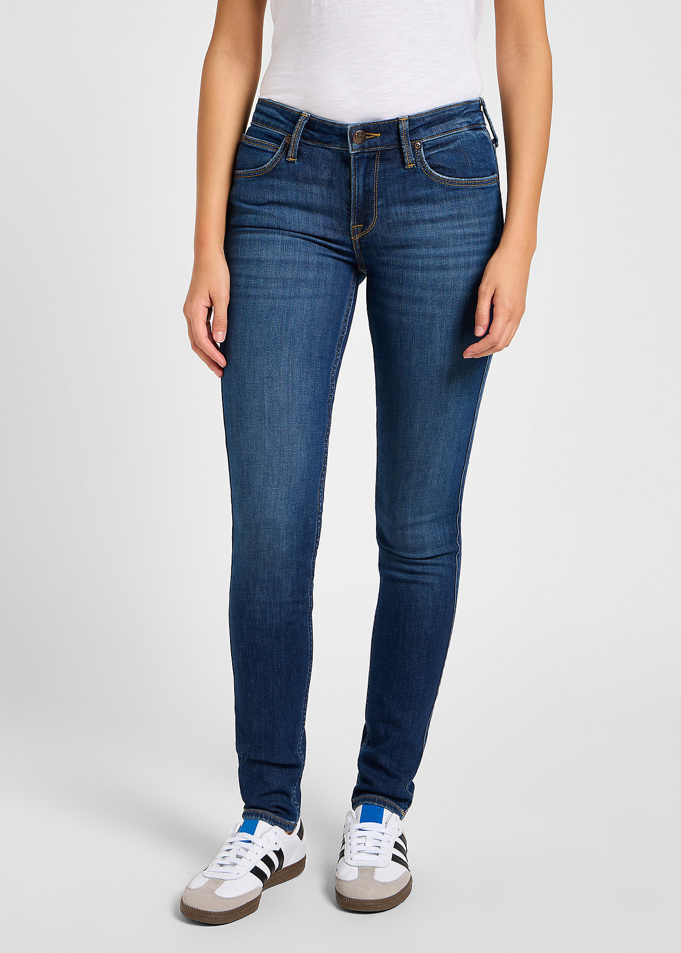 Damskie Spodnie Dzinsowe Lee Scarlett New Lengths - 112355421