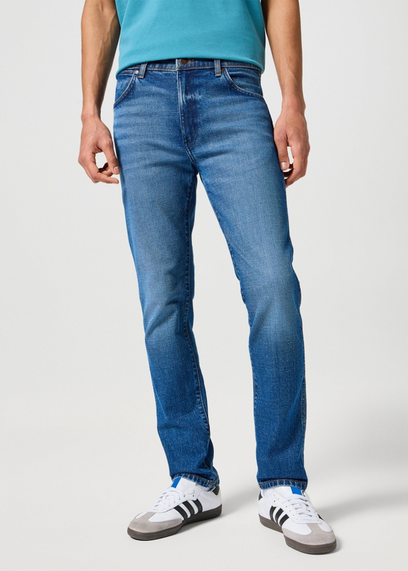 Meskie Spodnie Dzinsowe Wrangler Larston Raindrop - 112355024