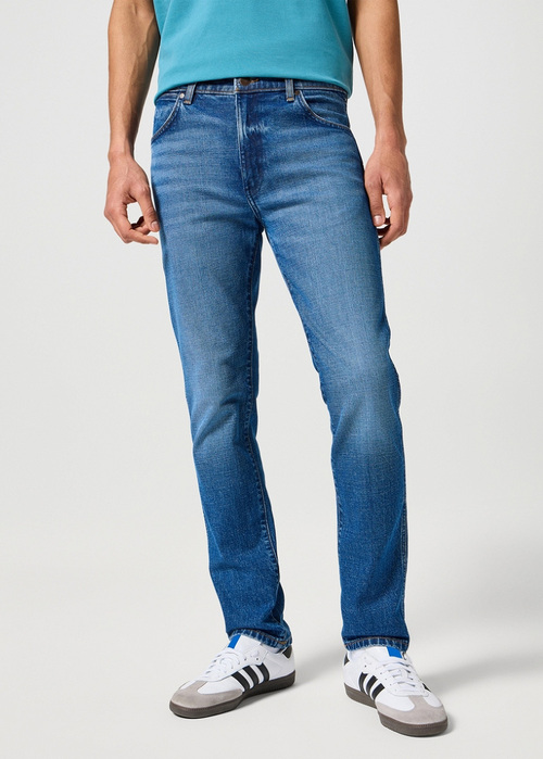 Meskie Spodnie Dzinsowe Wrangler Larston Raindrop - 112355024