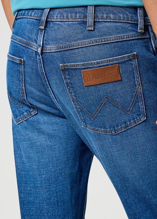 Meskie Spodnie Dzinsowe Wrangler Larston Raindrop - 112355024