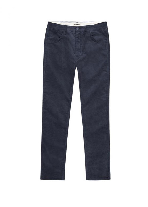 Mskie Spodnie Materiaowe Wrangler Greensboro Non Denim Dark Navy - 112356773