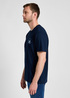 Meski T Shirt Lee Big Logo Tee Emperor Navy - 112355583