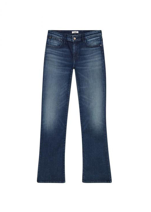 Damskie Spodnie Dzinsowe Wrangler Bootcut Slate Tint - 112356395