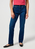 Damskie Spodnie Dzinsowe Wrangler Straight Crisp Canvas - 112355305