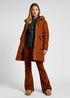 Damska Kurtka Lee Long Puffer Jacket Clove - 112355178