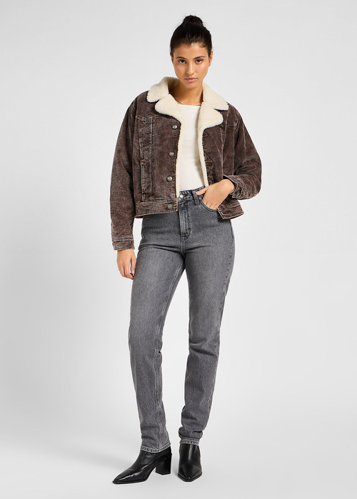 Damskie Spodnie Dzinsowe Lee Carol Steel Yourself - 112355214