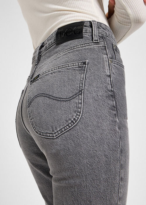 Damskie Spodnie Dzinsowe Lee Carol Steel Yourself - 112355214