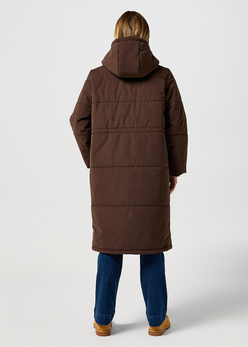 Damska Kurtka Wrangler Oversized Puffer Mole - 112358031