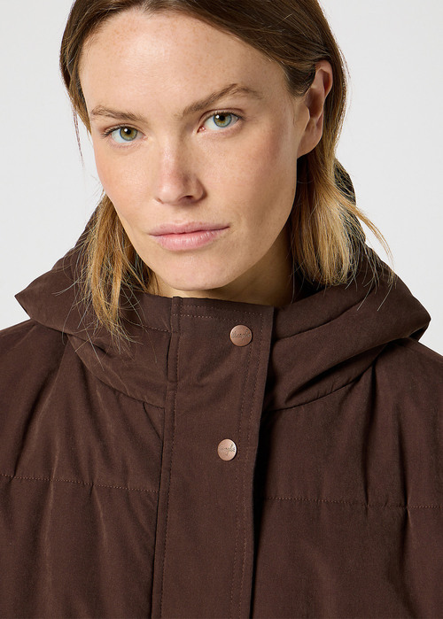 Damska Kurtka Wrangler Oversized Puffer Mole - 112358031