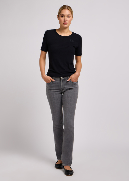 Damskie Spodnie Dzinsowe Lee Elly Ash Stone - 112349598