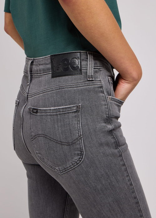 Damskie Spodnie Dzinsowe Lee Breese Ash Stone - 112350769