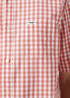 Meska Koszula Materialowe Wrangler Short Sleeve 1 Pocket Shirt Red Check - 112350569