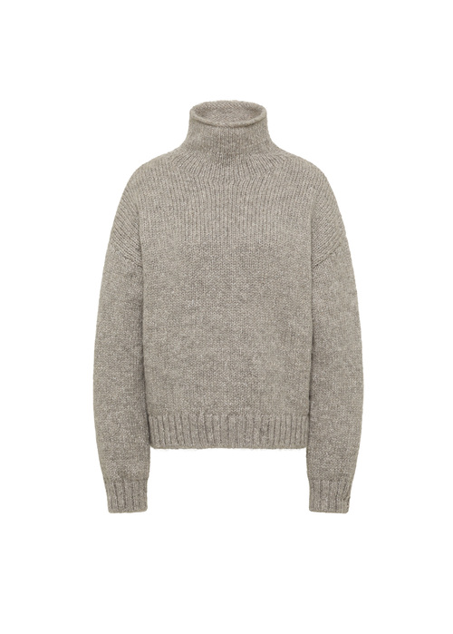 Damski Sweter Mustang Style Iva Mid Grey Mlange - 1015954-4140