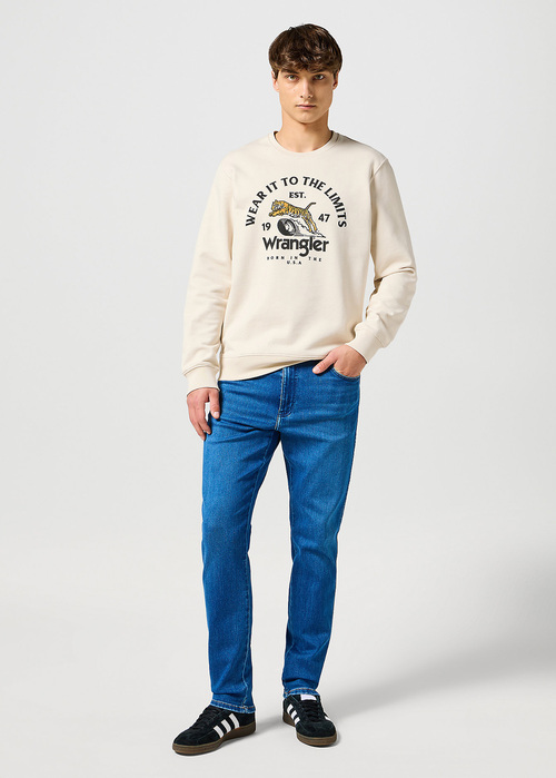 Meskie Spodnie Dzinsowe Wrangler River Sterling - 112356838