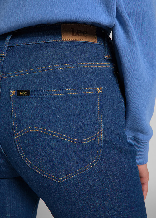 Damskie Spodnie Dzinsowe Lee Scarlett High Vintage Ayla - L626OPDF