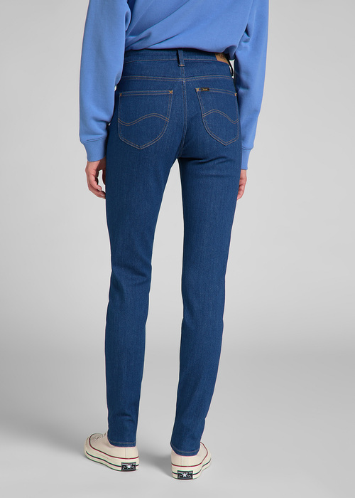 Damskie Spodnie Dzinsowe Lee Scarlett High Vintage Ayla - L626OPDF