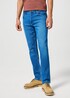 Meskie Spodnie Dzinsowe Wrangler Greensboro Azure Sky - 112358222