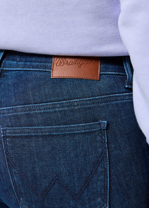 Damskie Spodnie Dzinsowe Wrangler Skinny Golden Year - 112355302