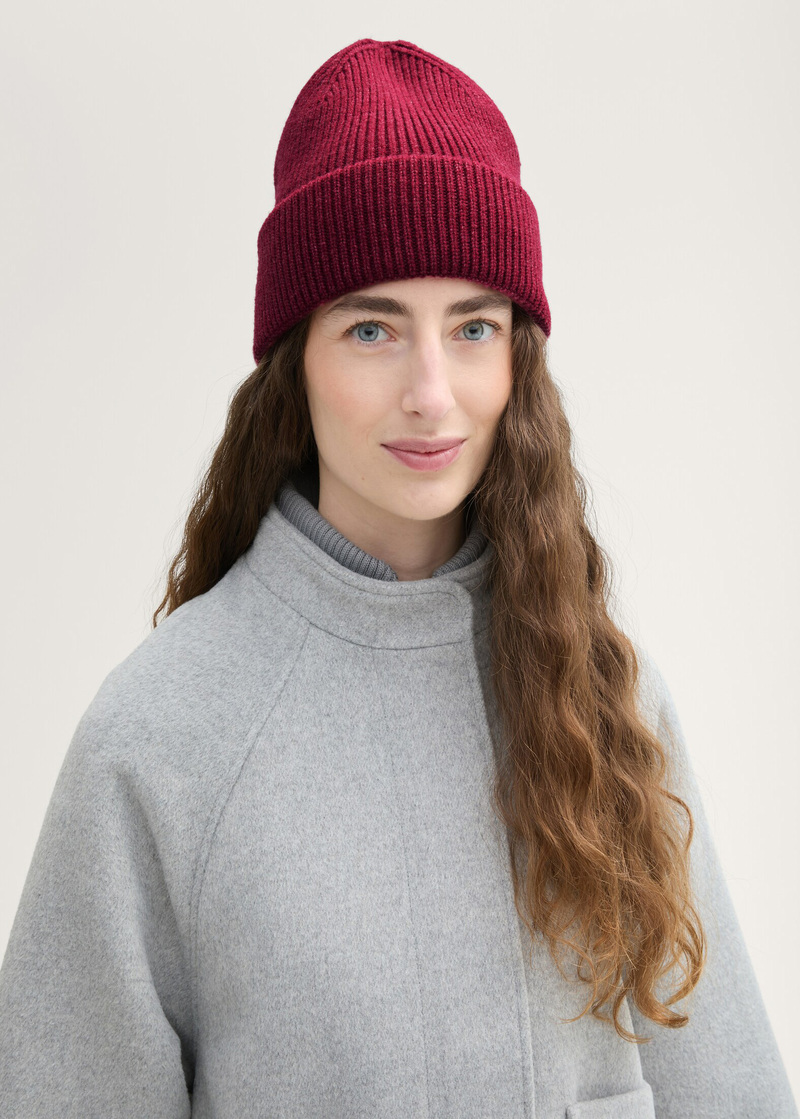Czapka Zimowa Tom Tailor Winter Cap Deep Red - 1043012-35930