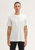 Meski T Shirt Tom Tailor Tshirt C Neck Offwhite Melange - 1044016-30469