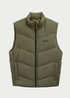 Meski Bezrekawnik Tom Tailor Puffer Vest With A Logo Urban Olive Green - 1042106-23802