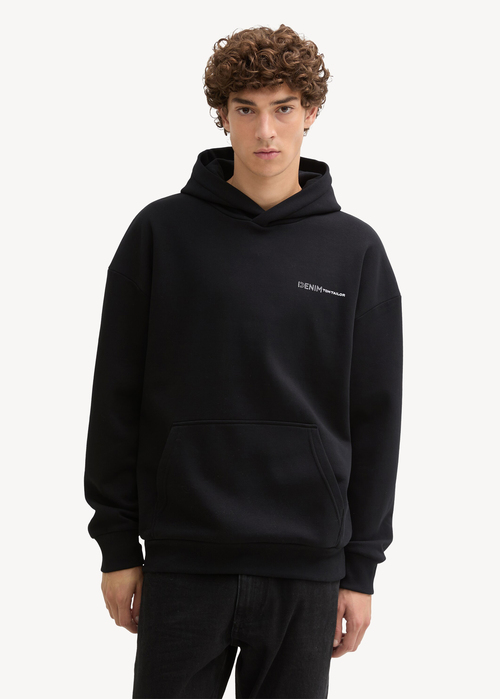 Denim Tom Tailor Hoddie - Black 1043941-29999