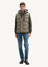 Tom Tailor Puffer Gilet With A Removable Hood Jungle Soil Green - 1041322-11848 Tom Tailor Puffer Gilet With A Removable Hood Jungle Soil Green - 1041322-11848