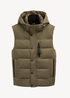 Tom Tailor Puffer Gilet With A Removable Hood Jungle Soil Green - 1041322-11848 Tom Tailor Puffer Gilet With A Removable Hood Jungle Soil Green - 1041322-11848