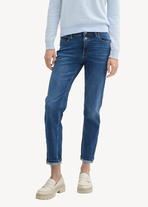 Tom Tailor 5 Pocket Jeans - Mid Stone Wash Denim 1044596-10281 