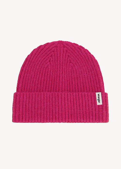 Czapka zimowa Wrangler Rib Beanie - Raspberry Wine 112356880 