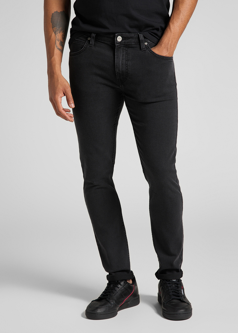 Meskie Spodnie Dzinsowe Lee Malone Washed Black - L736SHMY