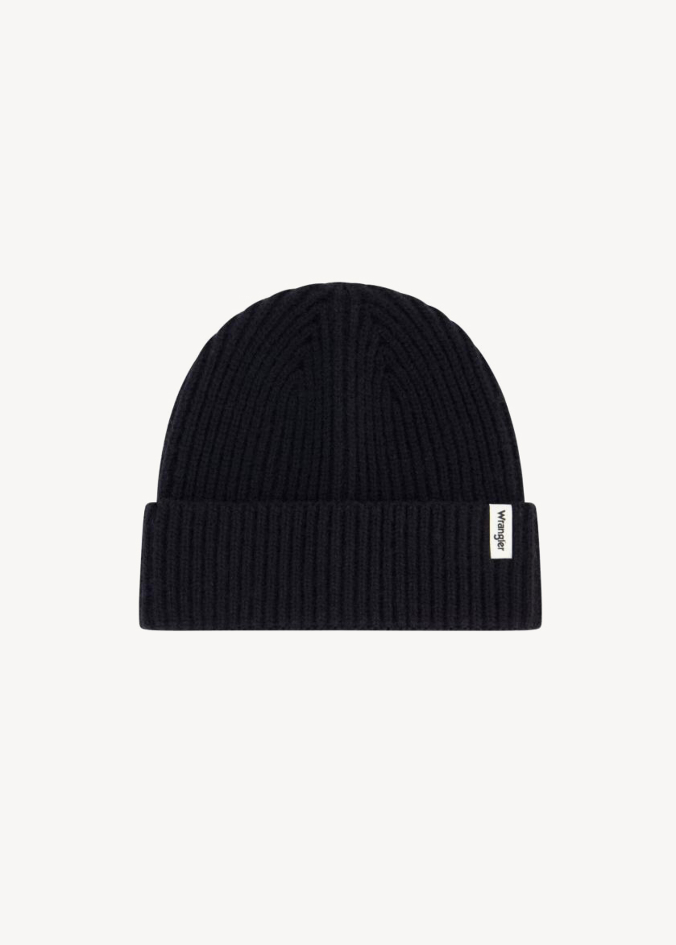 Meska Czapka Zimowa Wrangler Rib Beanie Black - 112356881