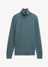 Meski Sweter Tom Tailor Turtleneck Stormy Teal Melange - 1042456-36148
