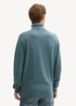 Meski Sweter Tom Tailor Turtleneck Stormy Teal Melange - 1042456-36148