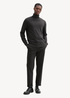 Meski Sweter Tom Tailor Turtleneck Black Grey Melange - 1042456-10617