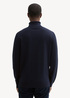 Meski Sweter Tom Tailor Knitted Navy Melange - 1042456-13160