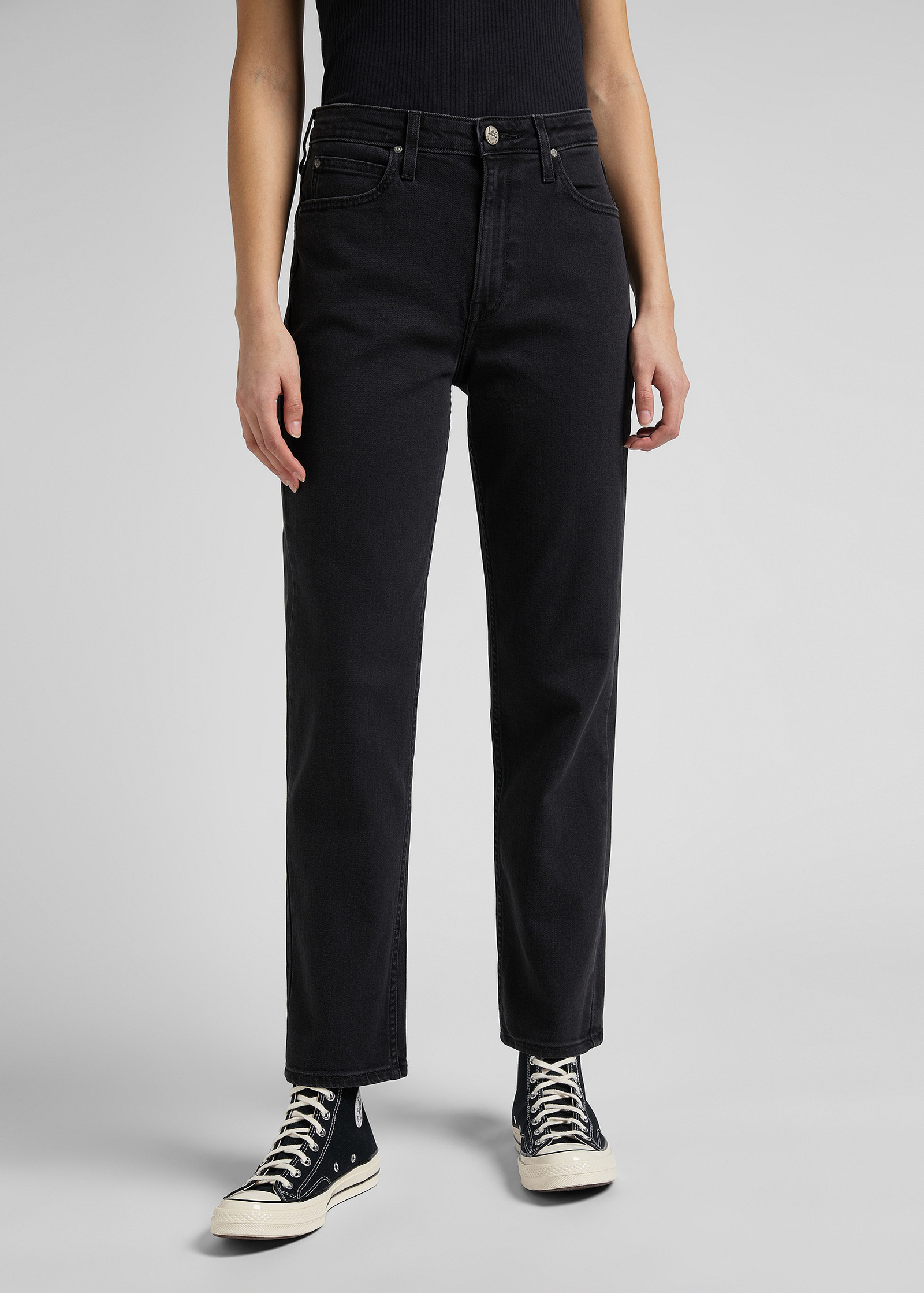 Damskie Spodnie Dzinsowe Lee Carol Used Hellen - L30UPCMM