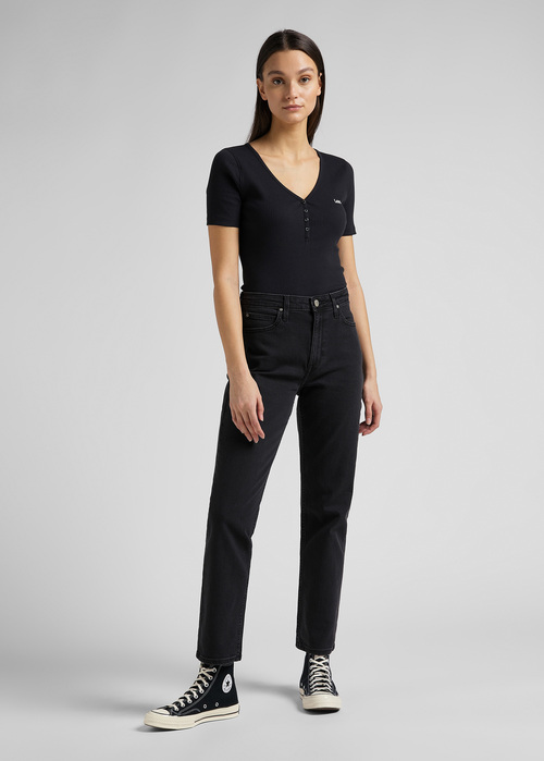 Damskie Spodnie Dzinsowe Lee Carol Used Hellen - L30UPCMM